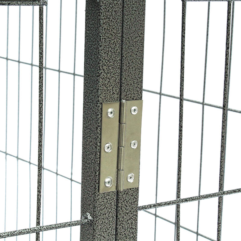 শীর্ষ টিউব ফোল্ডেবল ধাতব কুকুর খাঁচা খুলুন শীর্ষ টিউব ফোল্ডেবল ধাতব কুকুর খাঁচা খুলুন