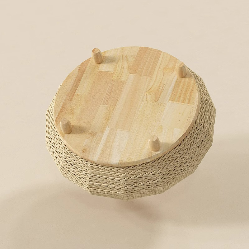 হস্তনির্মিত প্রাকৃতিক ক্রাফ্ট পেপার নেস্ট বোনা বিড়াল কুকুর বিছানা হস্তনির্মিত প্রাকৃতিক ক্রাফ্ট পেপার নেস্ট বোনা বিড়াল কুকুর বিছানা