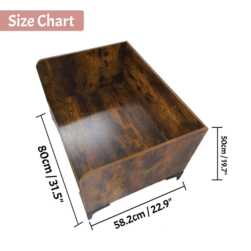 ফ্রেমের সাথে আধুনিক ইনডোর কাঠ উন্নত কুকুর বিছানা ফ্রেমের সাথে আধুনিক ইনডোর কাঠ উন্নত কুকুর বিছানা