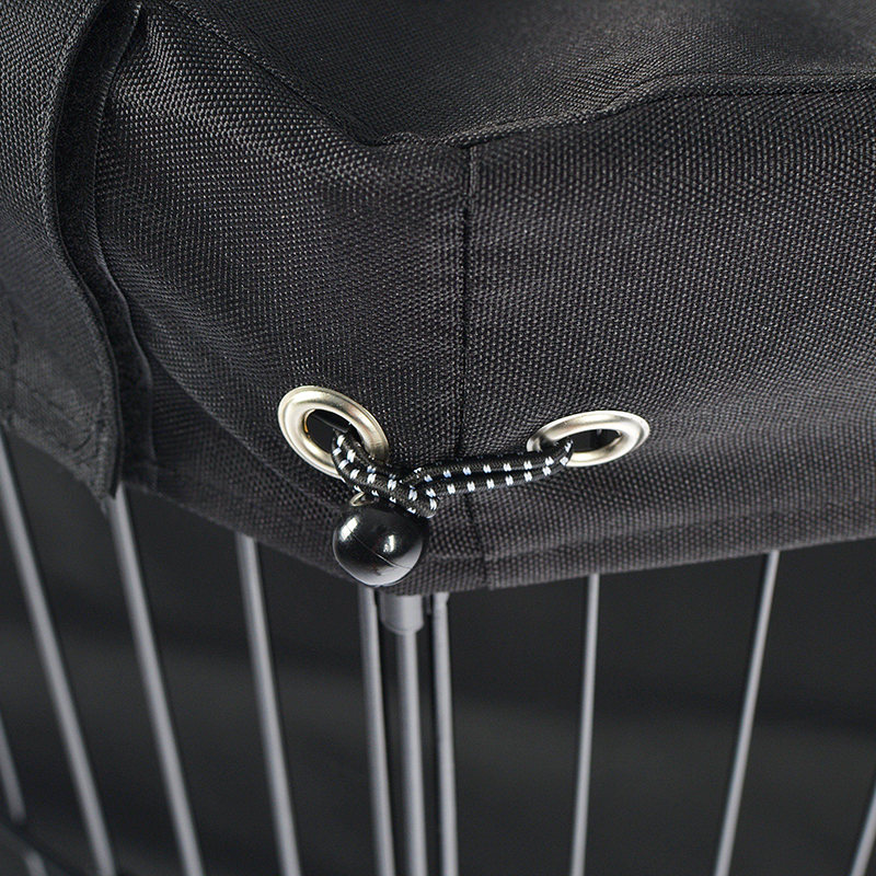 শীর্ষ কভার এবং নীচের প্যাড সহ 8-প্যানেল ফোল্ডেবল তারের ধাতব কুকুর প্লেপেন শীর্ষ কভার এবং নীচের প্যাড সহ 8-প্যানেল ফোল্ডেবল তারের ধাতব কুকুর প্লেপেন