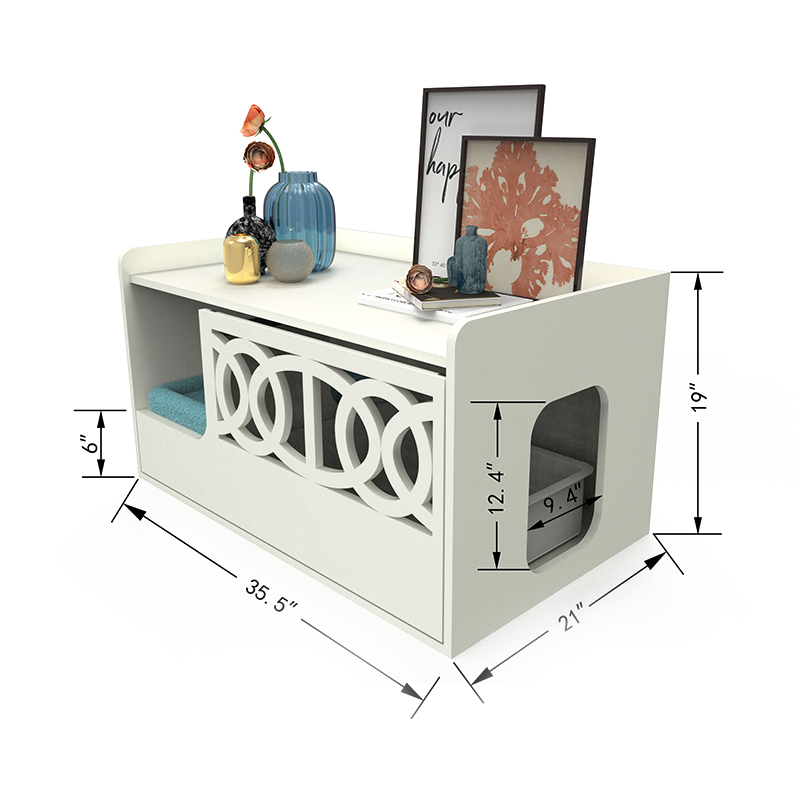 লুকানো ওয়াশরুম টয়লেট ঘের লিটার ক্যাবিনেটের আসবাব ক্যাট খাঁচা লুকানো ওয়াশরুম টয়লেট ঘের লিটার ক্যাবিনেটের আসবাব ক্যাট খাঁচা