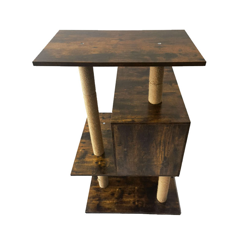 কাঠের টাওয়ার ক্যাট হাউস সিসাল স্ক্র্যাচিং পোস্ট ক্যাট ট্রি ক্লাইম্বিং ফ্রেম কাঠের টাওয়ার ক্যাট হাউস সিসাল স্ক্র্যাচিং পোস্ট ক্যাট ট্রি ক্লাইম্বিং ফ্রেম