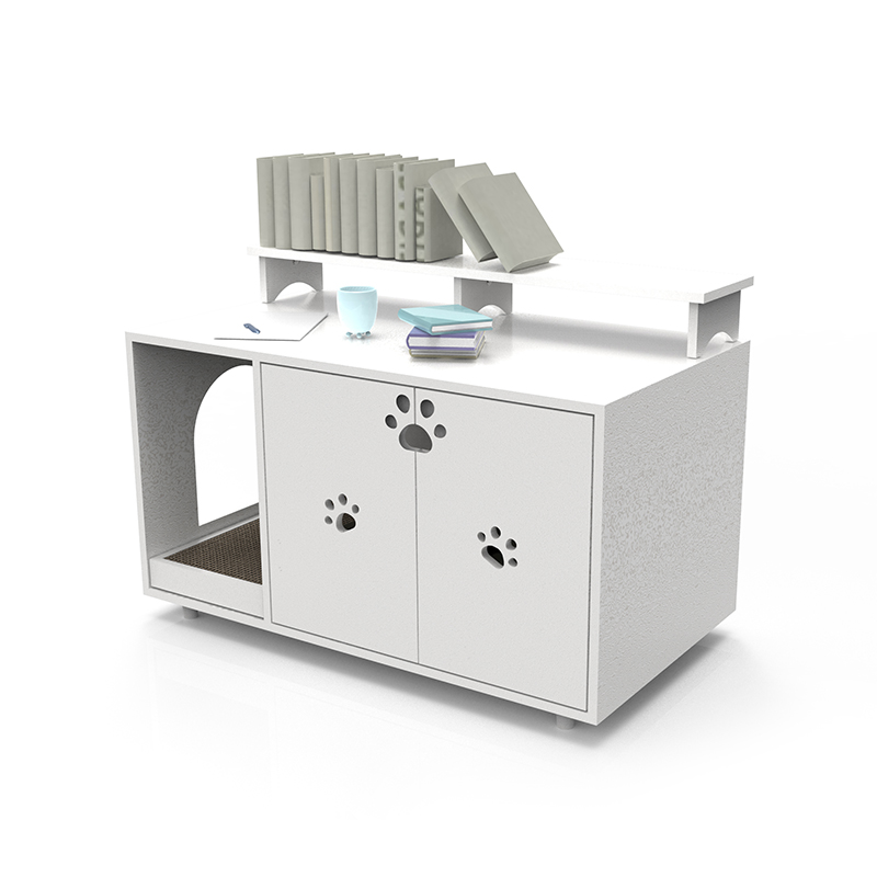 Furniture Cat Washroom Large Hidden Litter Cabinet Furniture Cat Cage