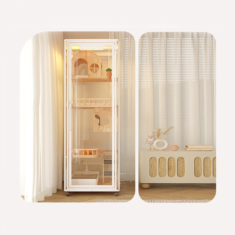 ইনডোর প্যানোরামিক টাওয়ার হোটেল কাঠের ভিলা বড় বিড়াল খাঁচা ঘের ঘেরের মন্ত্রিসভা ইনডোর প্যানোরামিক টাওয়ার হোটেল কাঠের ভিলা বড় বিড়াল খাঁচা ঘের ঘেরের মন্ত্রিসভা