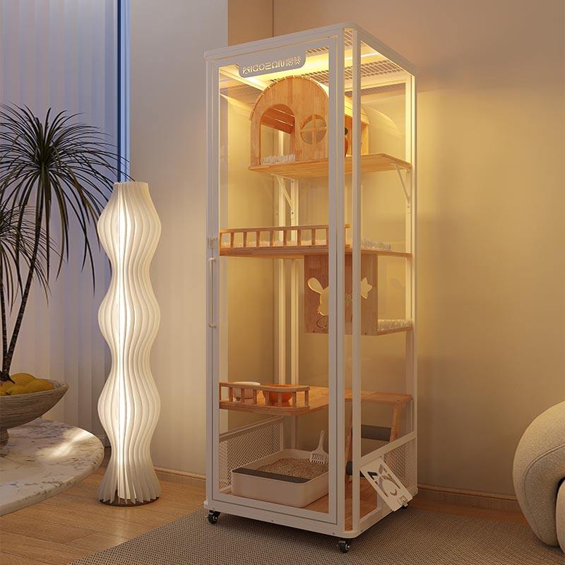 ইনডোর প্যানোরামিক টাওয়ার হোটেল কাঠের ভিলা বড় বিড়াল খাঁচা ঘের ঘেরের মন্ত্রিসভা ইনডোর প্যানোরামিক টাওয়ার হোটেল কাঠের ভিলা বড় বিড়াল খাঁচা ঘের ঘেরের মন্ত্রিসভা