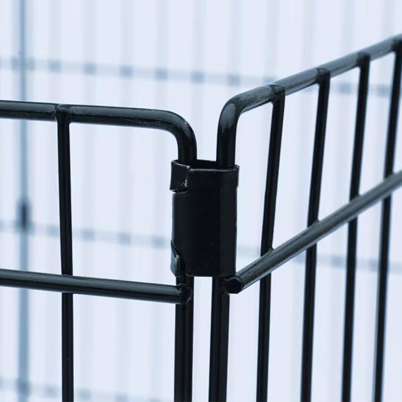 8 প্যানেল ধাতব পোষা বেড়া ভাঁজযোগ্য তারের কুকুর 8 প্যানেল ধাতব পোষা বেড়া ভাঁজযোগ্য তারের কুকুর