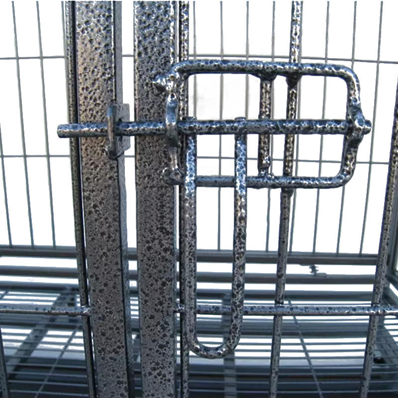 ভারী শুল্ক খোলা শীর্ষ ধাতব কুকুর খাঁচা ভারী শুল্ক খোলা শীর্ষ ধাতব কুকুর খাঁচা