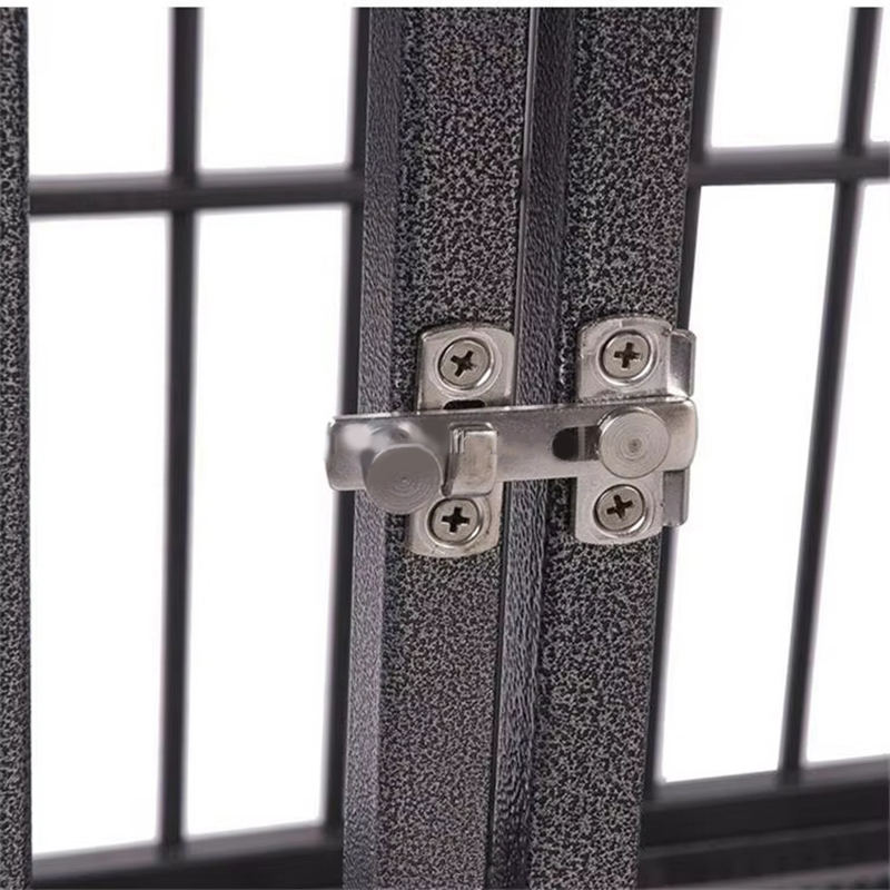 ভারী শুল্ক খোলা শীর্ষ ধাতব কুকুর খাঁচা ভারী শুল্ক খোলা শীর্ষ ধাতব কুকুর খাঁচা