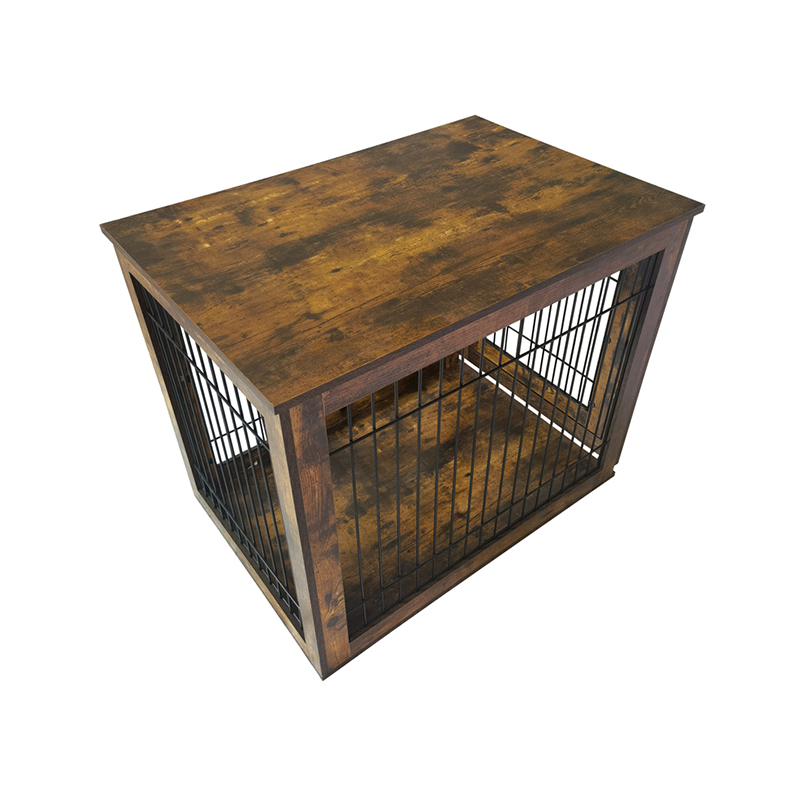 ইনডোর কাঠের কুকুর ক্যানেল ফার্নিচার স্টাইল কুকুর খাঁচা ইনডোর কাঠের কুকুর ক্যানেল ফার্নিচার স্টাইল কুকুর খাঁচা