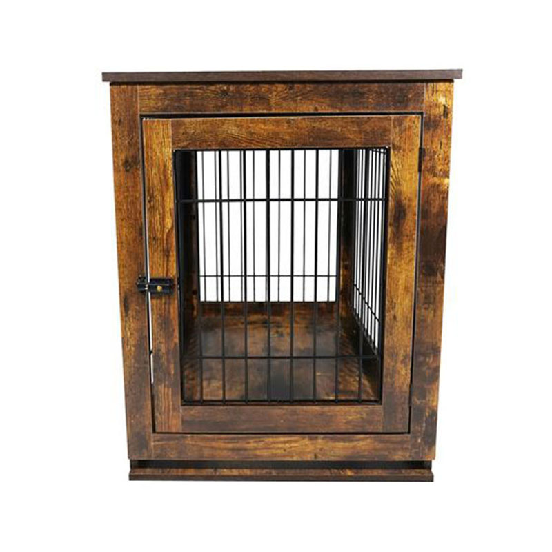 ইনডোর কাঠের কুকুর ক্যানেল ফার্নিচার স্টাইল কুকুর খাঁচা ইনডোর কাঠের কুকুর ক্যানেল ফার্নিচার স্টাইল কুকুর খাঁচা