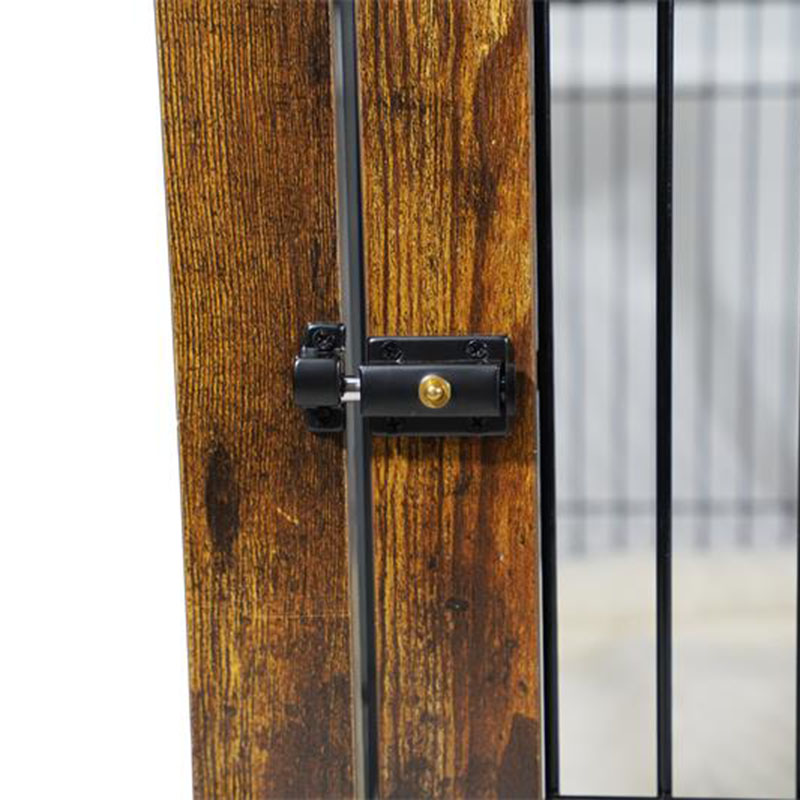 ইনডোর কাঠের কুকুর ক্যানেল ফার্নিচার স্টাইল কুকুর খাঁচা ইনডোর কাঠের কুকুর ক্যানেল ফার্নিচার স্টাইল কুকুর খাঁচা