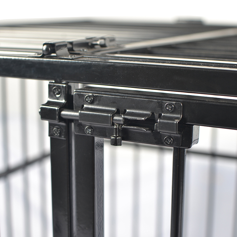 শীর্ষ অ্যান্টি-চিউ টিউব ধাতু কুকুর খাঁচা খুলুন শীর্ষ অ্যান্টি-চিউ টিউব ধাতু কুকুর খাঁচা খুলুন