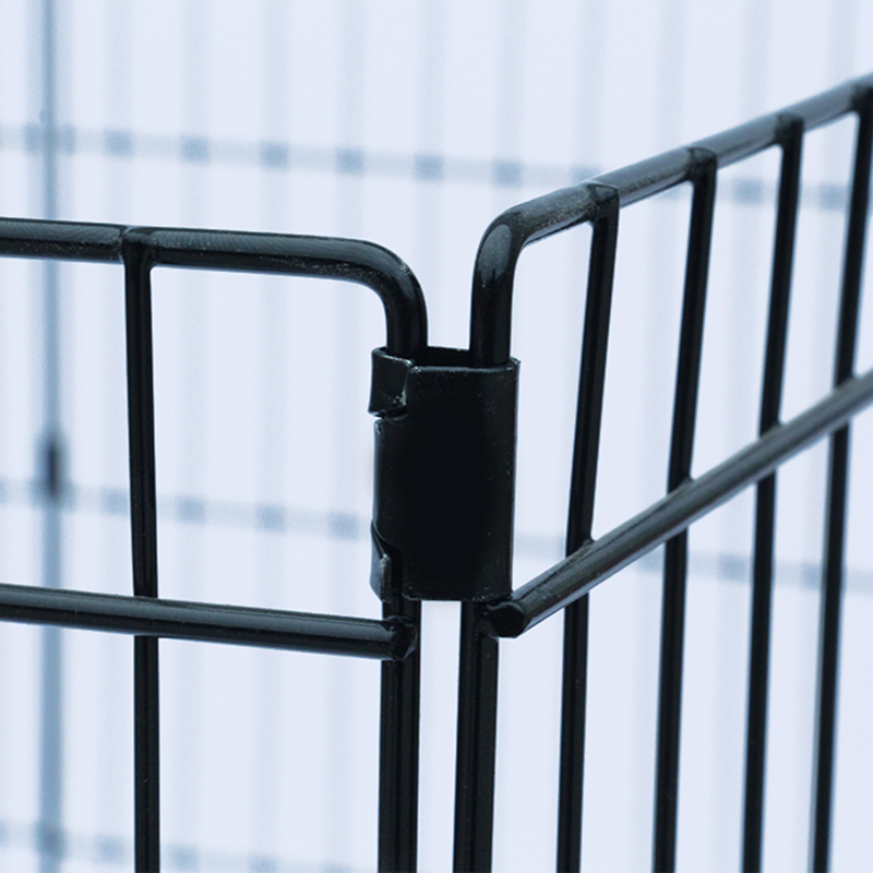 8 প্যানেল ভাঁজযোগ্য তারের ধাতব কুকুর প্লেপেন 8 প্যানেল ভাঁজযোগ্য তারের ধাতব কুকুর প্লেপেন