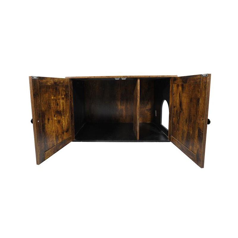 ডিভাইডার লিটার ক্যাবিনেটের সাথে ইনডোর ফার্নিচার বিড়ালদের খাঁচা ডিভাইডার লিটার ক্যাবিনেটের সাথে ইনডোর ফার্নিচার বিড়ালদের খাঁচা