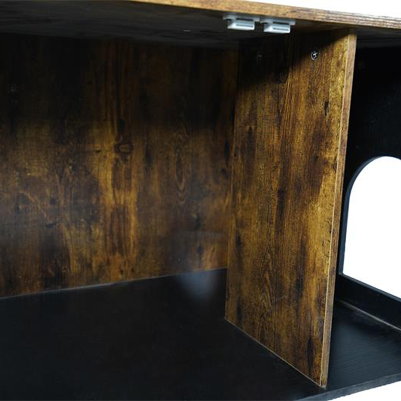 ডিভাইডার লিটার ক্যাবিনেটের সাথে ইনডোর ফার্নিচার বিড়ালদের খাঁচা ডিভাইডার লিটার ক্যাবিনেটের সাথে ইনডোর ফার্নিচার বিড়ালদের খাঁচা