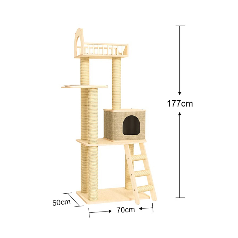 মেঝে থেকে সিলিং কাঠের কনডো ক্লাইম্বিং ফ্রেম বিড়াল গাছের টাওয়ার মেঝে থেকে সিলিং কাঠের কনডো ক্লাইম্বিং ফ্রেম বিড়াল গাছের টাওয়ার